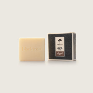 Natural Olive Oil Soap - Almond - 40gr (Bar Soap) - Blacktree Naturals